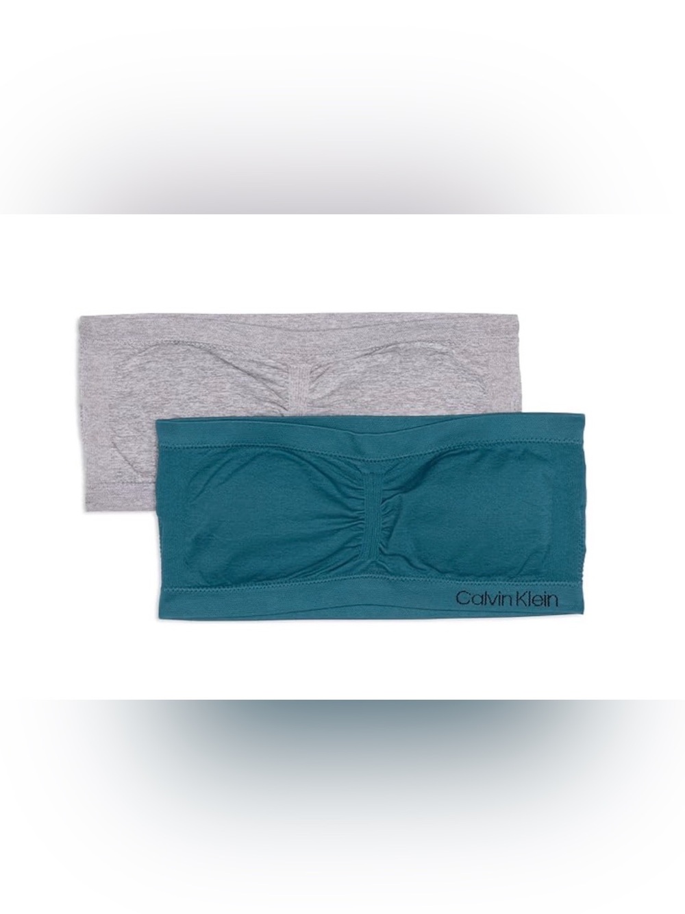 Calvin Klein Girls' Seamless Bandeau Bra Size Medium(7/8) - 2 Pack - NWOT